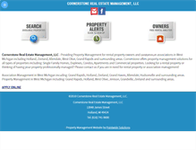 Tablet Screenshot of managementbycornerstone.com